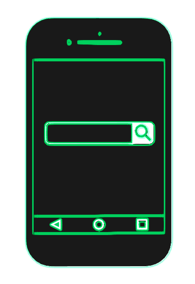 ネオン　スマホ　検索B001